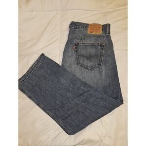 Levi’s 569 Loose Straight Jeans Men’s 36x30 Blue Denim Red Tab